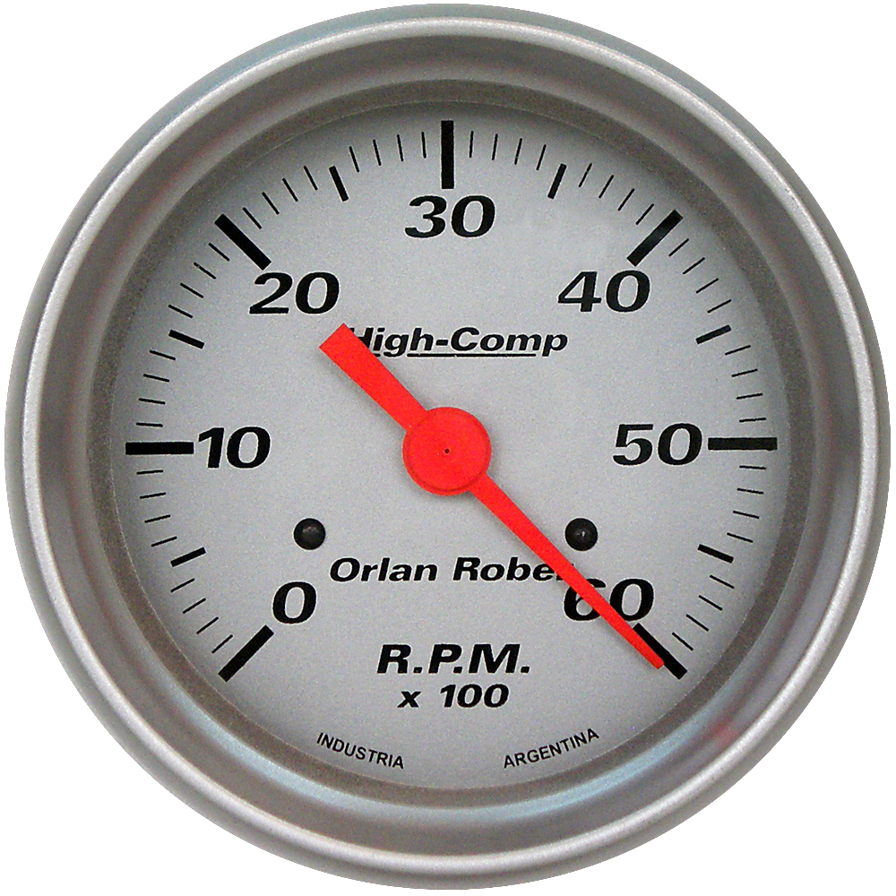 1032P6K - TACOMETRO 6-8C 6000 - PLATA